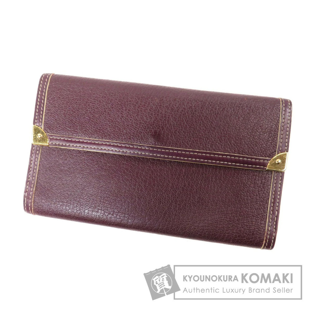 Louis Vuitton Suhali Portefeuille Tresor Long Wallet Leather